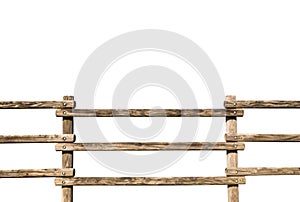 Grunge wooden fence