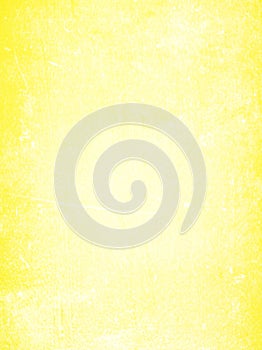 Grunge yellow distressed old dirty worn texture background