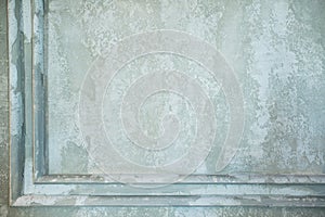 Grunged blue wall texture background