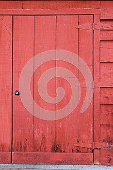 Grungee old barn door