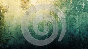 A grungestyle background with distressed textures and faded colors