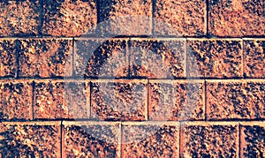 Grungre brown wall brick indoor decorate wallpaper background