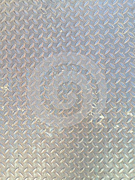 Grungy aluminium Metal checker plate texture