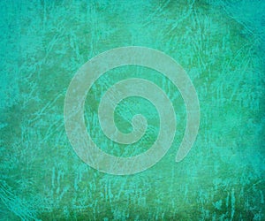 Grungy aqua green textured background