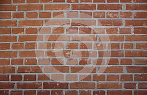 A grungy brick wall texture as background