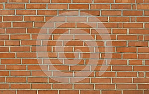 A grungy brick wall texture as background