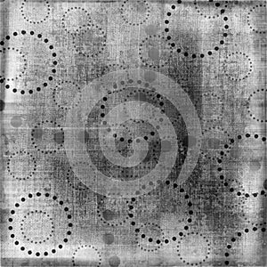 Grungy Circles Background
