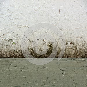 Grungy Concrete Room Background