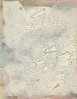 Grungy crackle abstract painted background