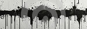 Grungy Ink Splatter Background for Creative Projects Generative AI
