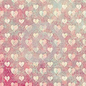 Grungy love heart background