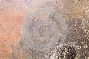 Burned metallic sheet grungy backdrop