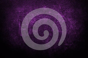 grungy purple leather background or texture