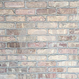 Grungy rustic brick wall background texture