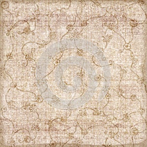 Grungy sepia patterned background