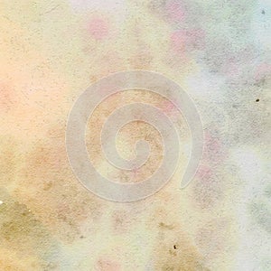 Grungy shabby chic watercolor texture background