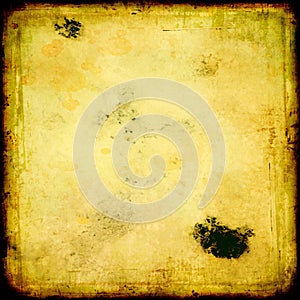 Grungy stained paper