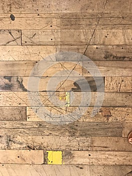 Grungy textured wooden floor