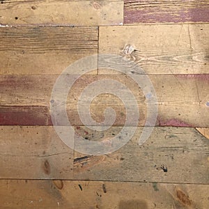 Grungy textured wooden floor