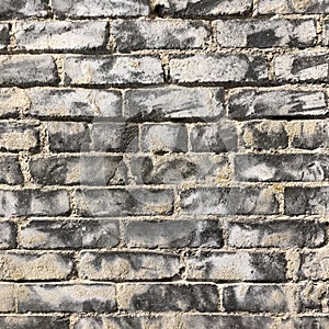 Grungy urban brick wall texture