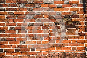 Grungy Wide Brickwall