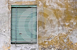 Grungy window