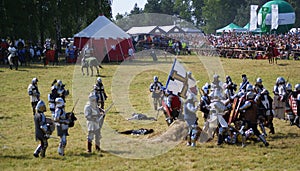 Grunwald, Poland - 2009-07-18: Battle