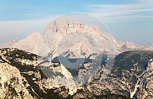 Gruppo di Cristallo in Italian Dolomites