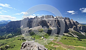 Gruppo Sella and passo Gardena