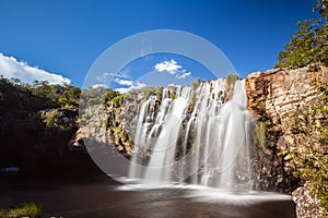 Gruta Waterfall - Serra da Canastra National Park - Delfinopolis photo
