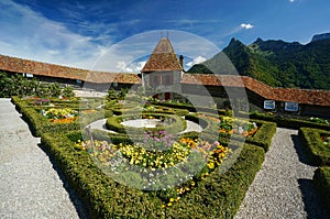 Gruyeres Castle Garden