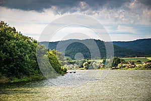 Gruza lake near the Kragujevac in Serbia photo