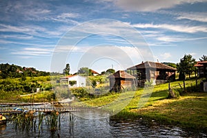 Gruza lake near the Kragujevac in Serbia photo