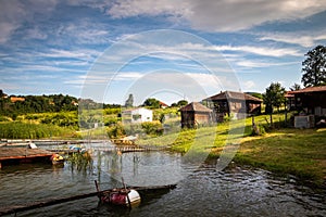 Gruza lake near the Kragujevac in Serbia photo