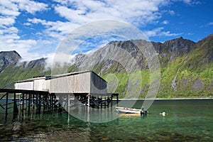 Gryllefjord, Senja, Norway photo