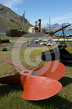 Grytviken Derelict Whale Boats