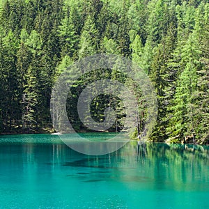 GrÃ¼ner See Green Lake in Styria Austria
