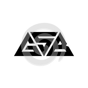 GSB triangle letter logo design with triangle shape. GSB triangle logo design monogram. GSB triangle vector logo template with red