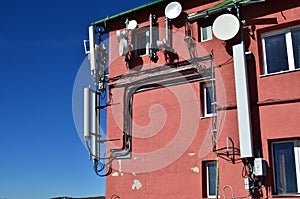 GSM communication antennas