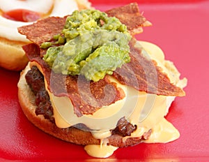 Guacamole Cheeseburger