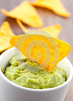 Guacamole dip photo