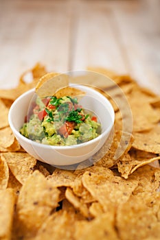 Guacamole with Tortilla Chips