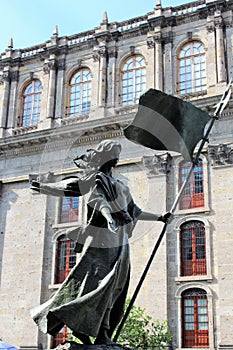 In Guadalajara Beatriz Hernandez statue photo