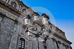 Guadalajara streets in cityÃ¢â¬â¢s historic center Centro Historico photo