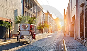 Guadalajara streets in cityÃ¢â¬â¢s historic center Centro Historico photo