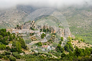 Guadalest Castle, Costa Blanca, Province of Alicante, Comunidad Valenciana, Spain Europe photo