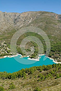 Guadalest Resevoir Spain photo