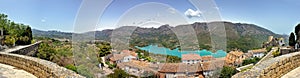 Guadalest in Spain. Panorama