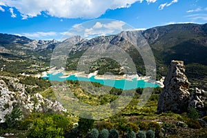 guadalest water impoundment
