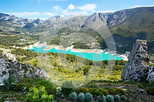 Guadalest water storage